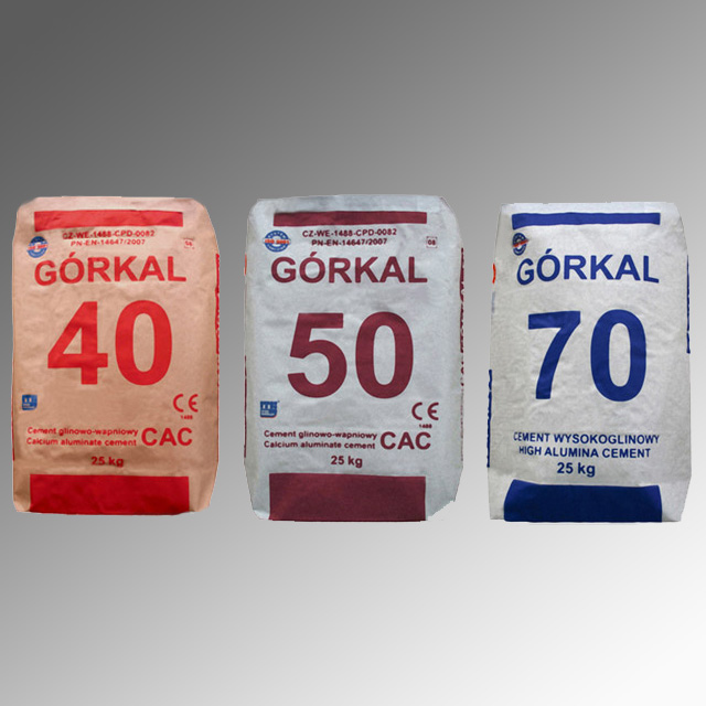 Цемент глиноземистий GORKAL 40, 50, 70